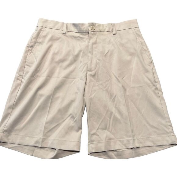 AMAZON ESSENTIAL Khaki Shorts 34 - Picture 1 of 5